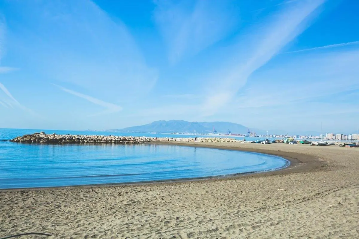 Ap. 1Hab En 1A Linea - Pedregalejo Playa Διαμέρισμα Μάλαγα